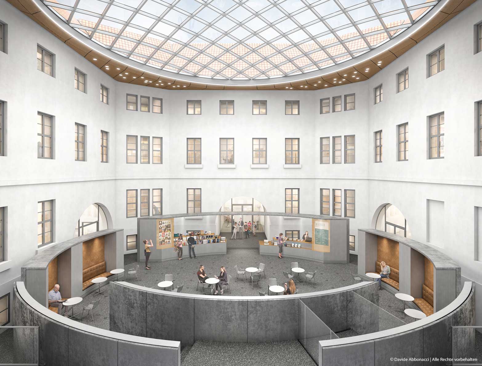 Campe Forum Landesmuseum, Braunschweig | Dierks & Cramer Architekten | 2021 Projektvisualisierung&nbsp;