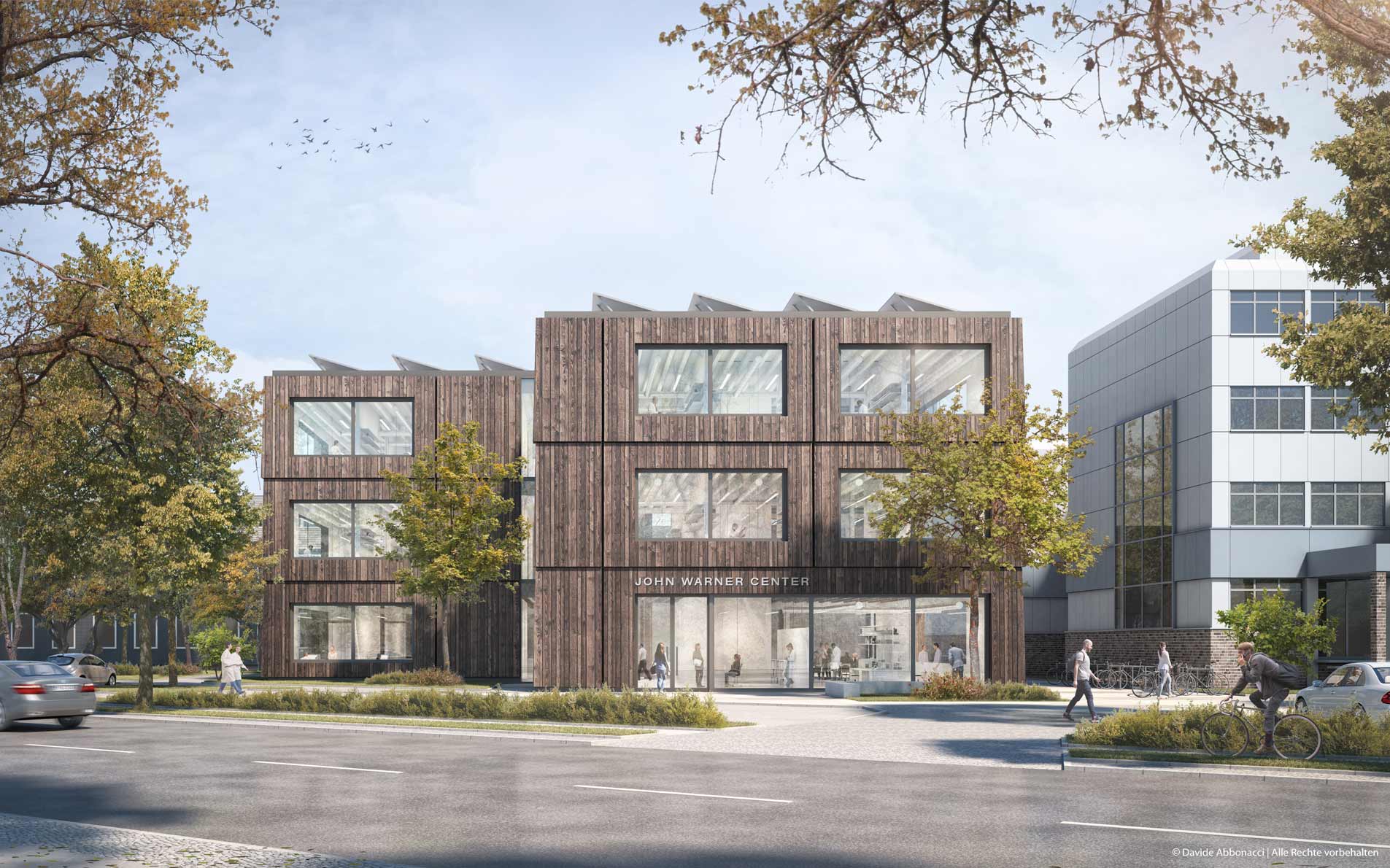 Chemical Invention Factory TU Berlin , Berlin | Erchinger Wurfbaum Architekten | 2020 Wettbewerbsvisualisierung | 3. Preis&nbsp;