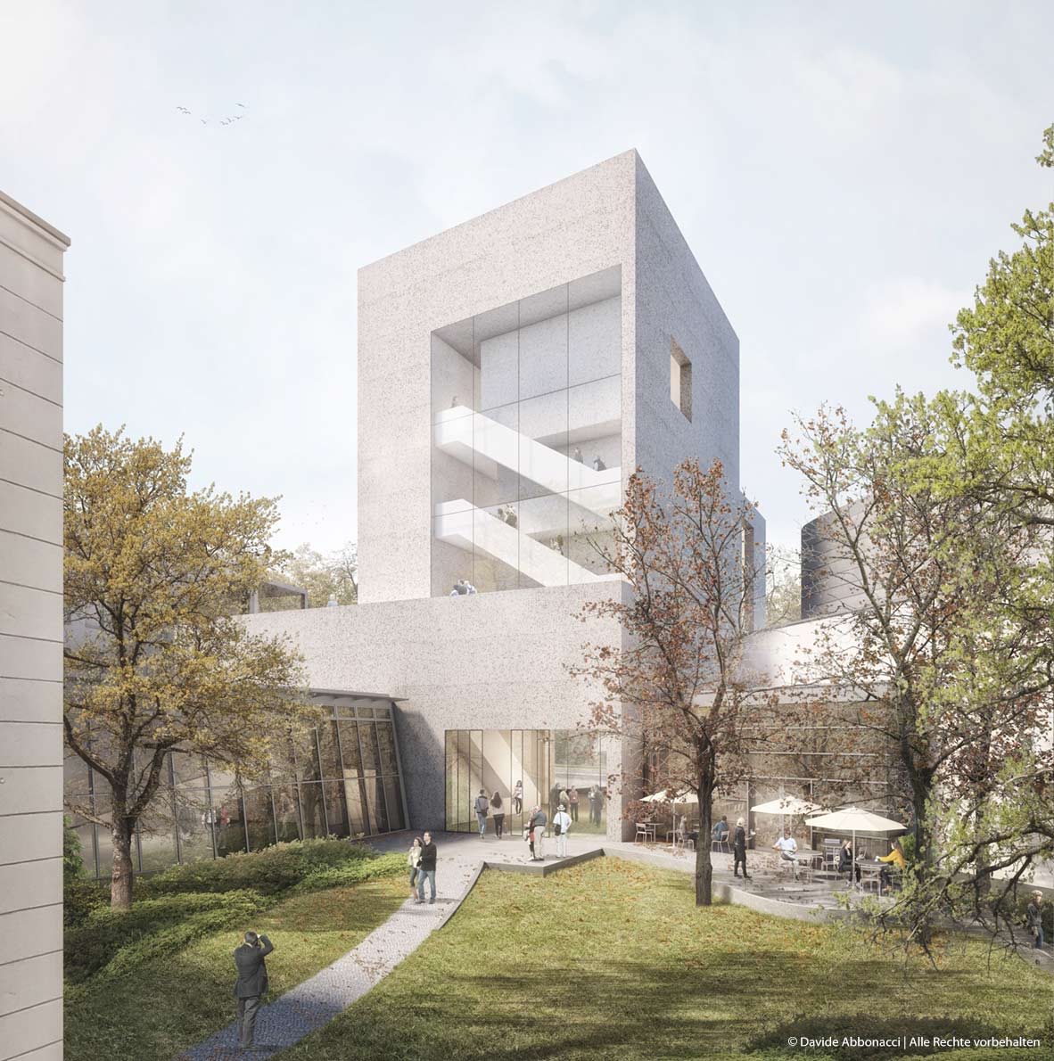 Erweiterung des Stadtmuseums Oldenburg | Kuehn Malvezzi Architekten | 2018 Wettbewerbsvisualisierung&nbsp;