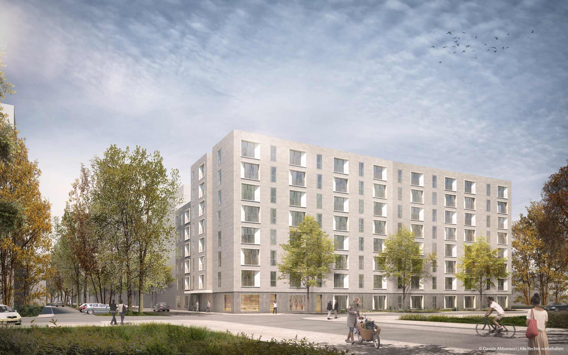 Stallscheiber Quartier, Berlin-Mitte | brh Architekten + Ingenieure | 2015 Wettbewerbsvisualisierung | 1. Preis &nbsp;