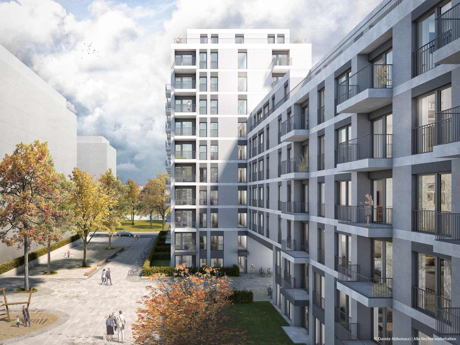 Collective Diversity, Carossa Areal, Spandau | Dierks & Cramer Architekten | 2021 Projektvisualisierung&nbsp;